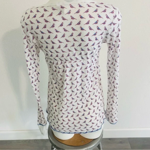 Billabong Thermal Bird Print Top 🦢 - Picture 2 of 3